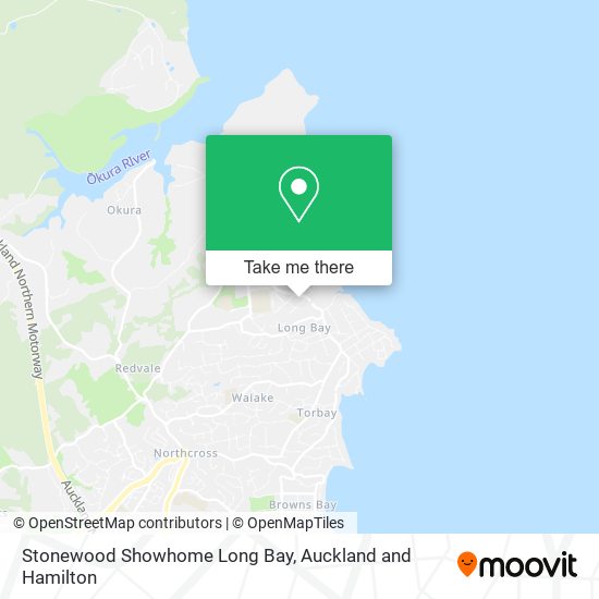 Stonewood Showhome Long Bay map