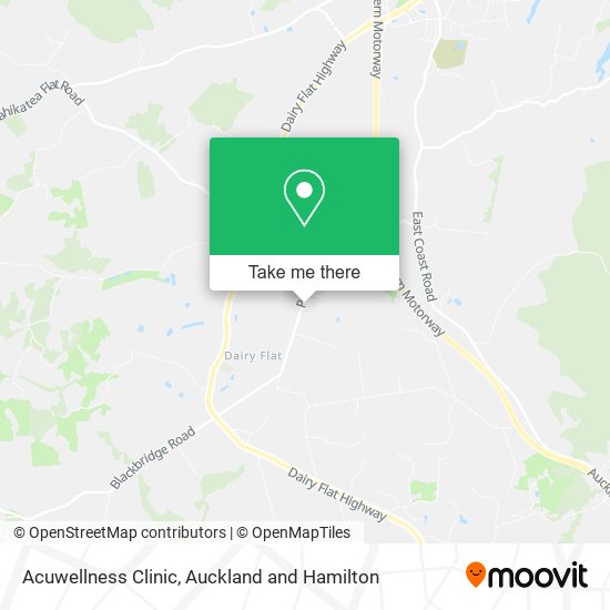 Acuwellness Clinic map