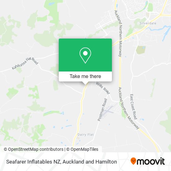 Seafarer Inflatables NZ map