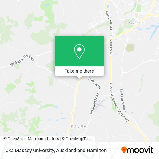 Jka Massey University map