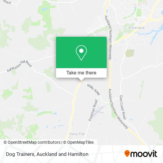 Dog Trainers map