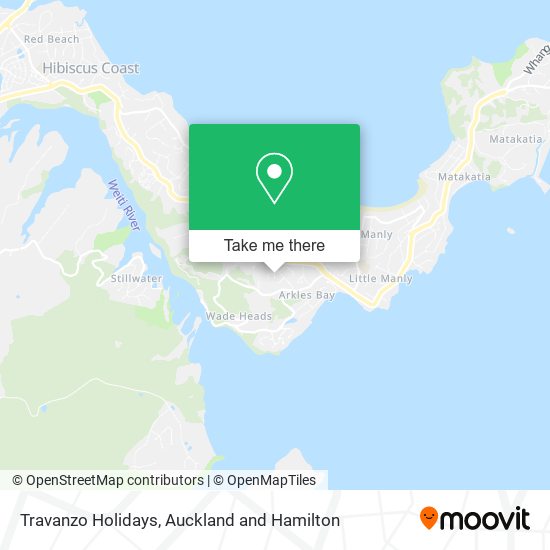 Travanzo Holidays map