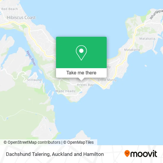 Dachshund Talering map