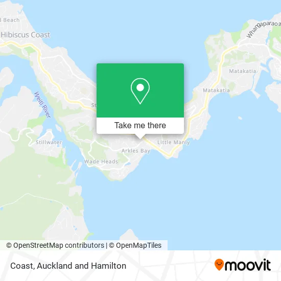 Coast map