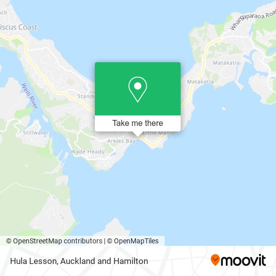 Hula Lesson map