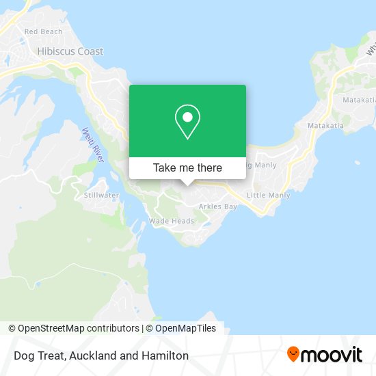 Dog Treat map