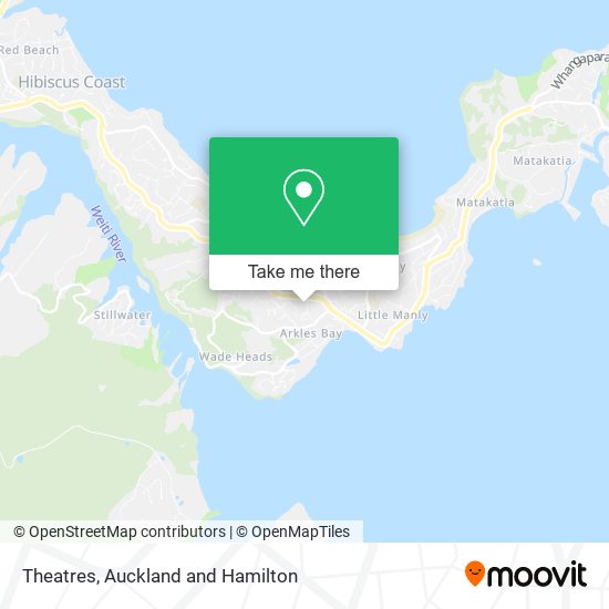 Theatres map