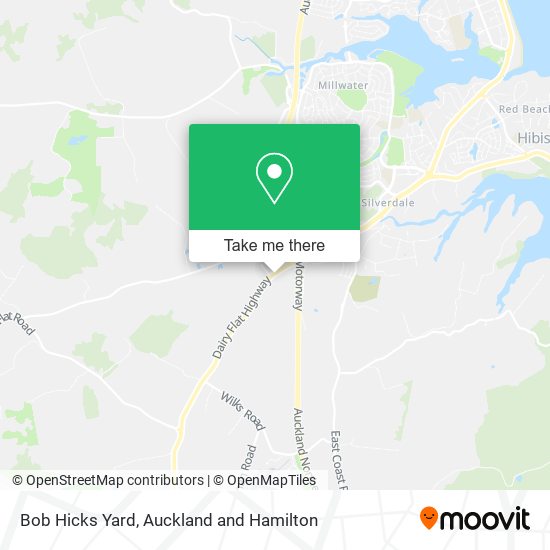 Bob Hicks Yard map