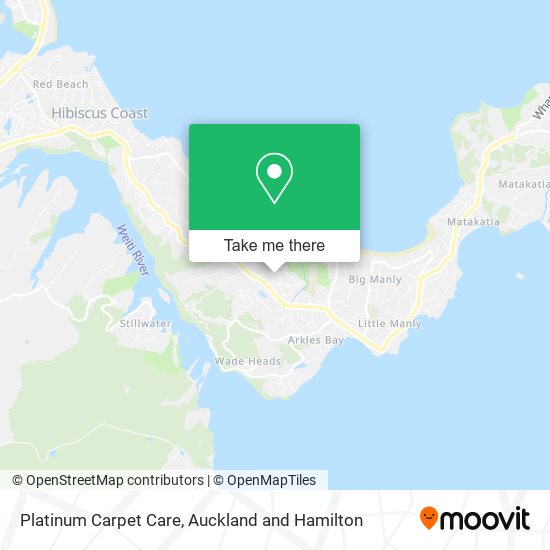 Platinum Carpet Care map