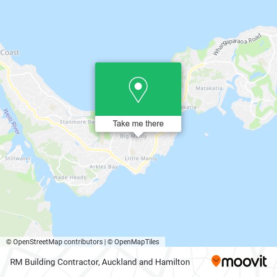 RM Building Contractor map