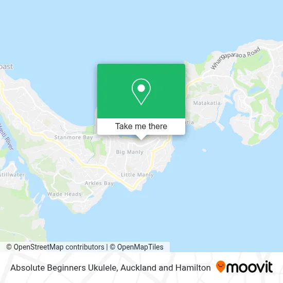 Absolute Beginners Ukulele map