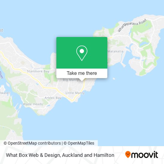 What Box Web & Design map