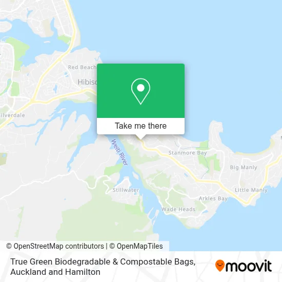 True Green Biodegradable & Compostable Bags map