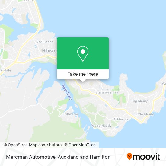 Mercman Automotive map