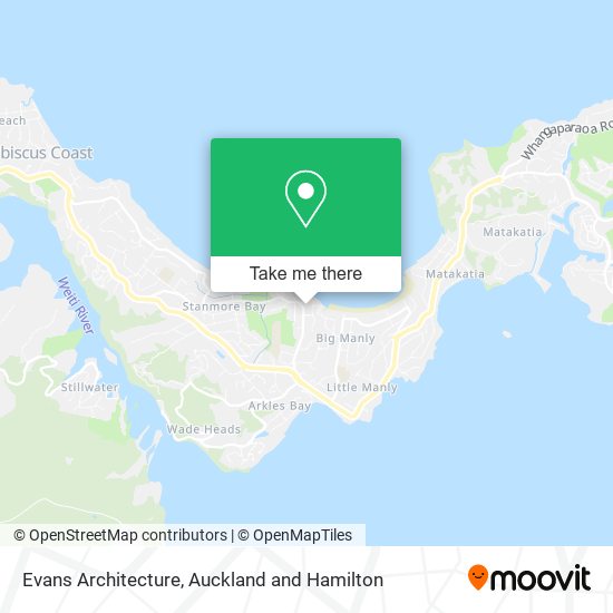 Evans Architecture map