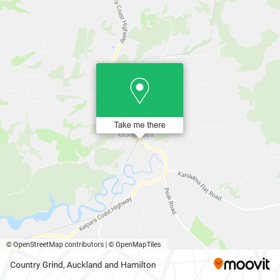 Country Grind map