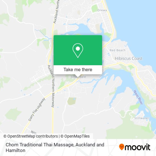 Chom Traditional Thai Massage map