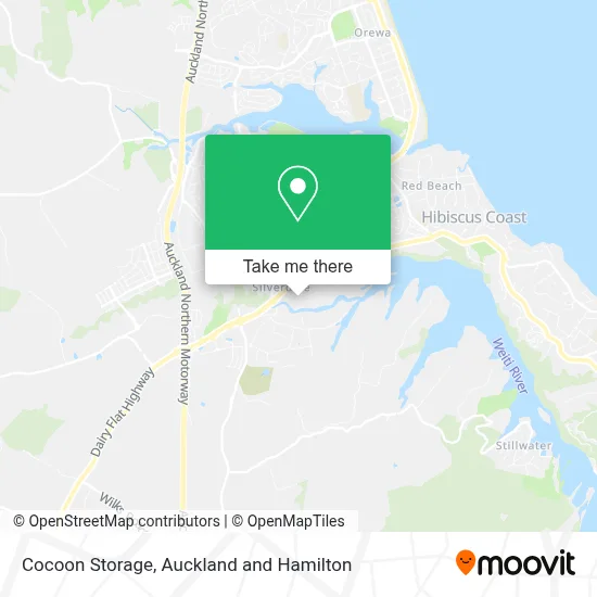 Cocoon Storage map