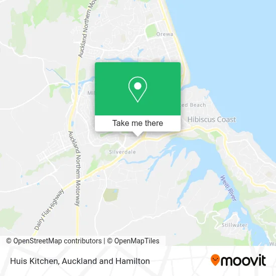 Huis Kitchen map