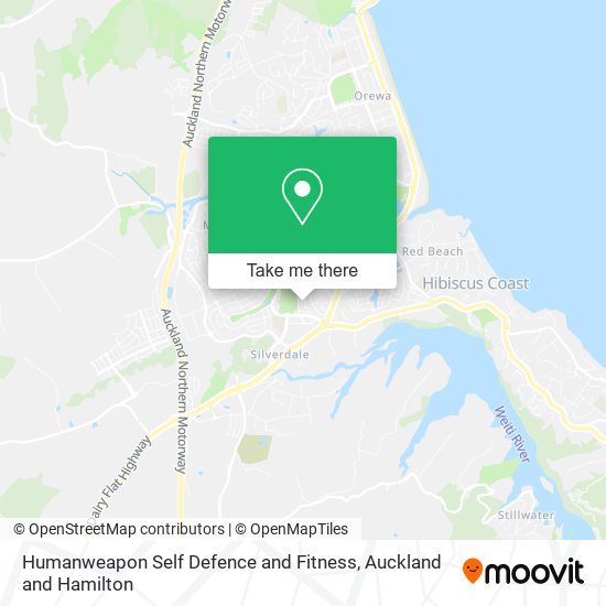 Humanweapon Self Defence and Fitness map