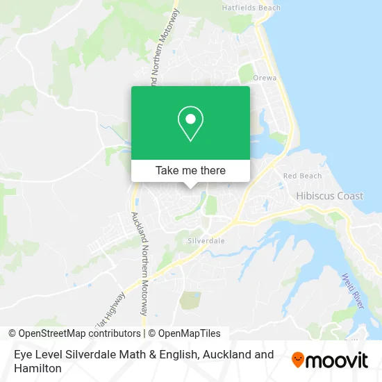 Eye Level Silverdale Math & English map