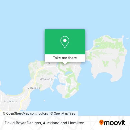 David Bayer Designs map