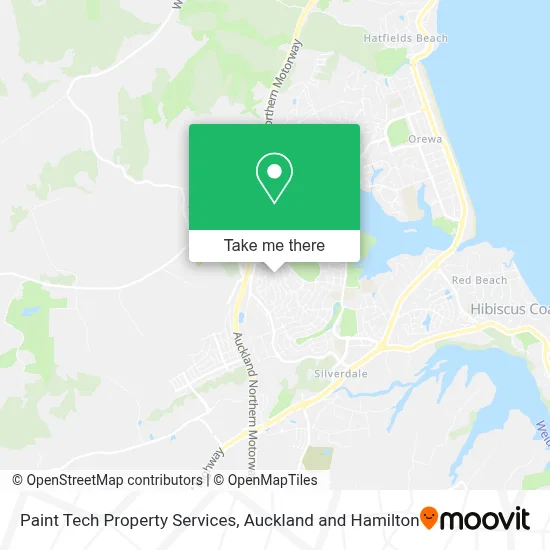 Paint Tech Property Services map