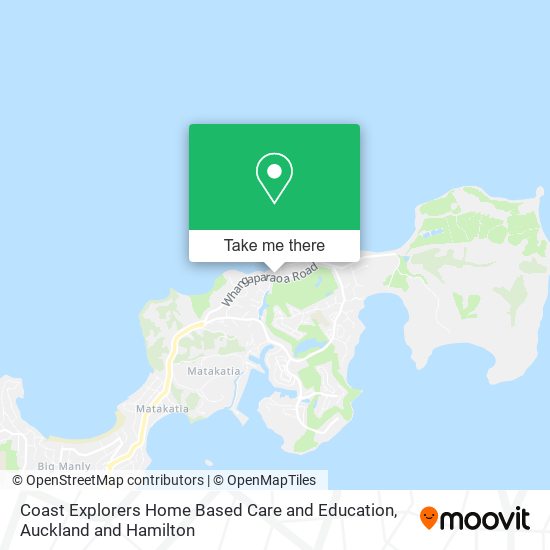 Coast Explorers Home Based Care and Education map