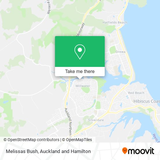 Melissas Bush map
