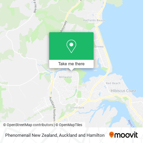 Phenomenail New Zealand map