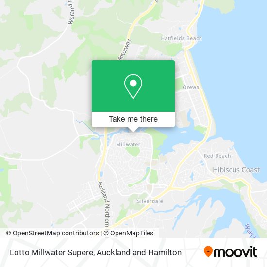 Lotto Millwater Supere map