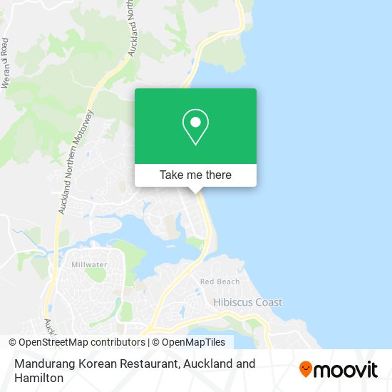 Mandurang Korean Restaurant map