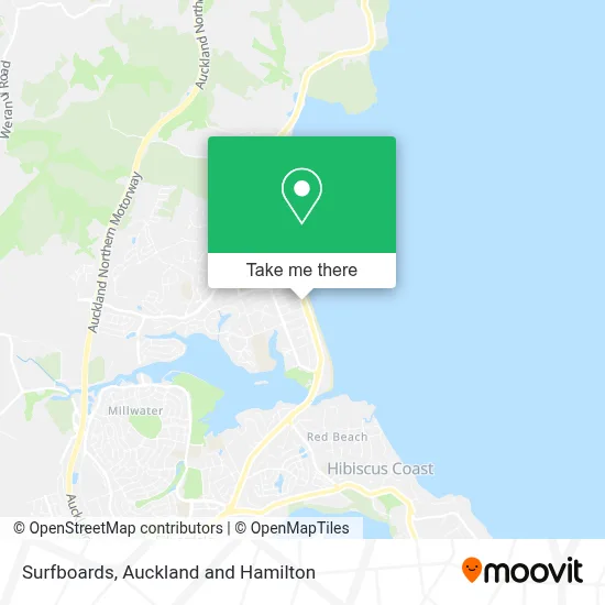 Surfboards map