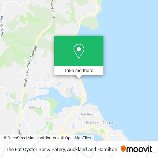 The Fat Oyster Bar & Eatery map