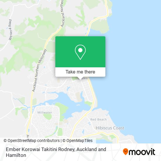 Ember Korowai Takitini Rodney map