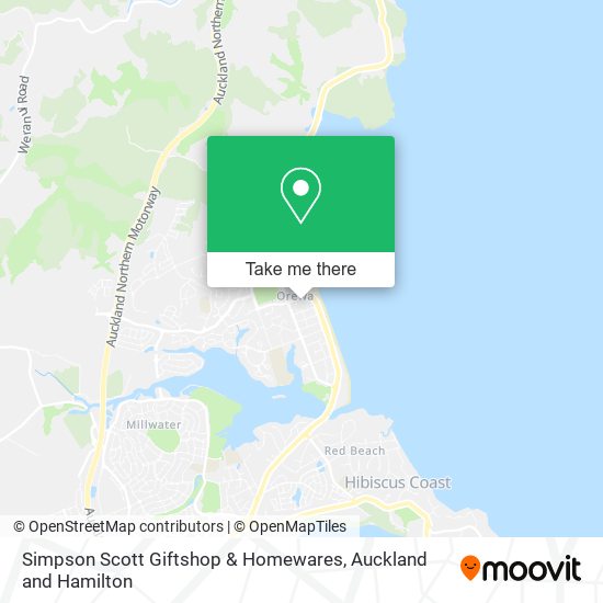 Simpson Scott Giftshop & Homewares map