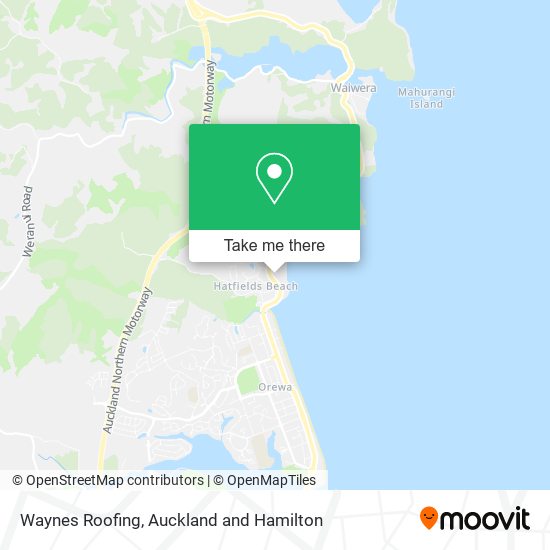 Waynes Roofing map