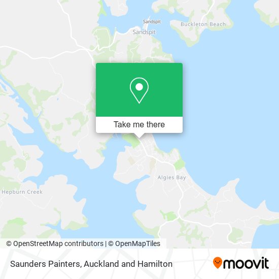Saunders Painters map