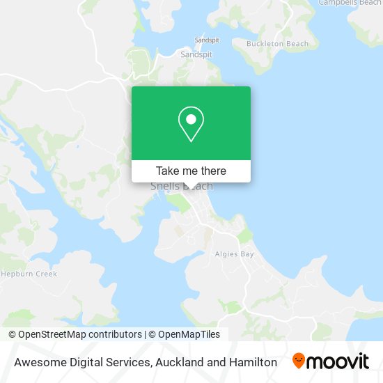 Awesome Digital Services map