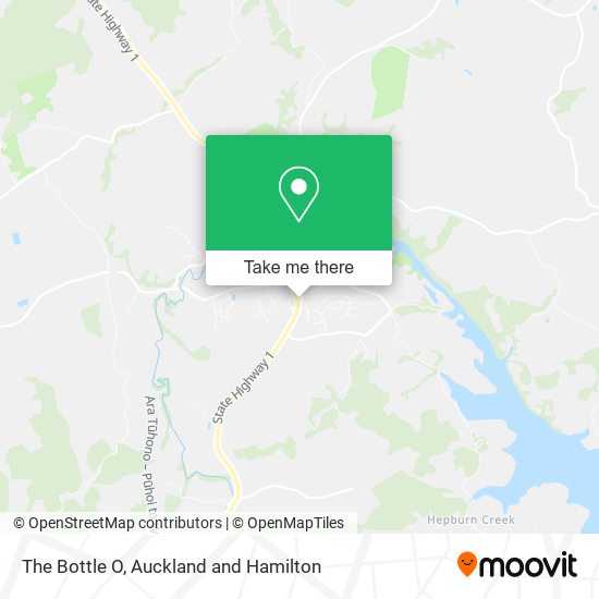 The Bottle O map
