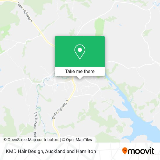 KMD Hair Design map