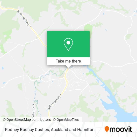 Rodney Bouncy Castles map