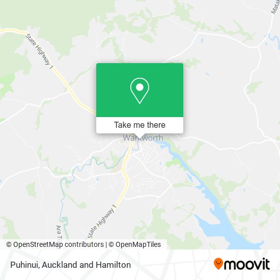 Puhinui map