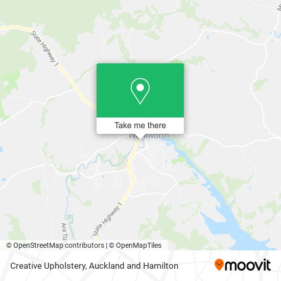 Creative Upholstery map