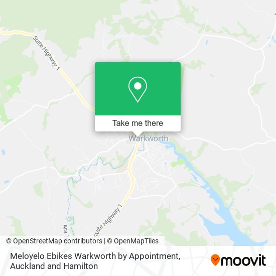 Meloyelo Ebikes Warkworth by Appointment map