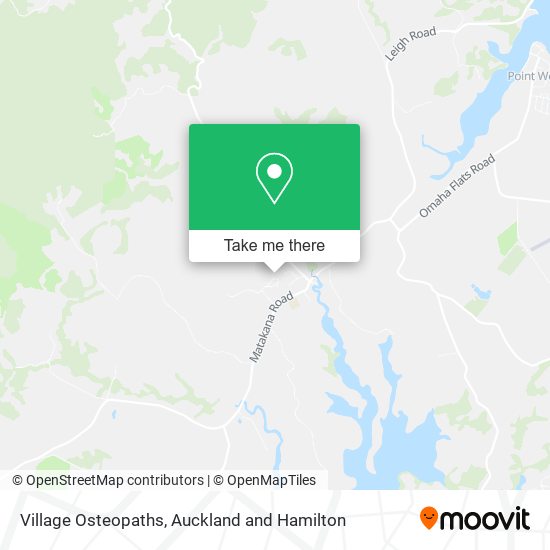 Village Osteopaths map
