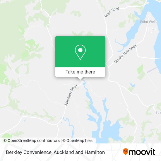 Berkley Convenience map