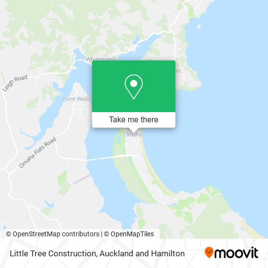 Little Tree Construction map