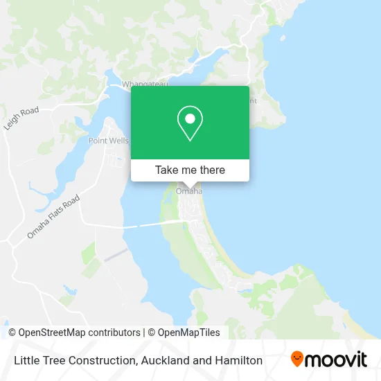 Little Tree Construction map