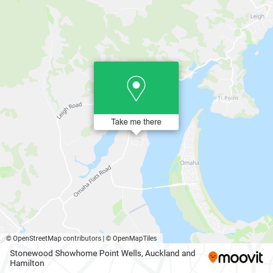 Stonewood Showhome Point Wells map